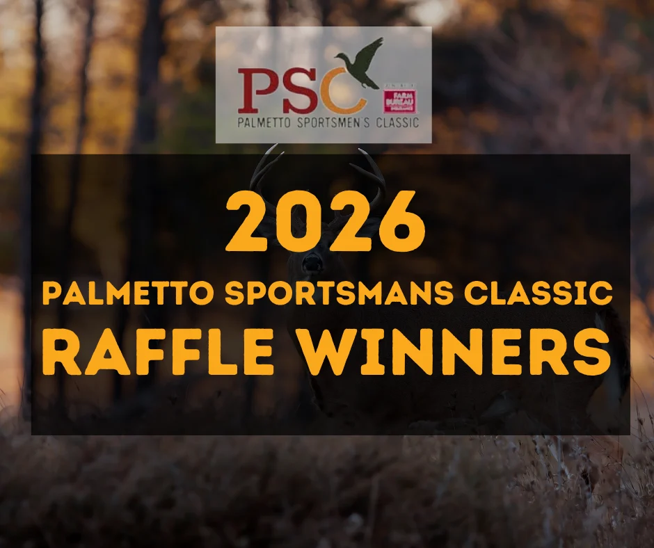 Palmetto Sportsman’s Classic Raffle Winners Announced